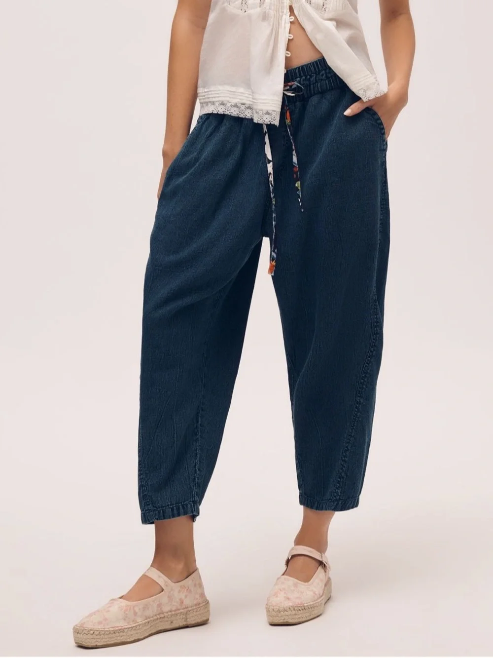 Anthropologie •	cotton upper